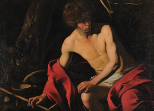 Caravaggio (Michelangelo Merisi) (1571-1610) Saint John the Baptist, 1604-1606