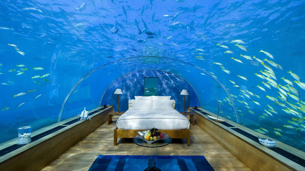 أروع فندق تحت الماء -منتجع بوزيدون التحت – مائي في جزيرة فيجي