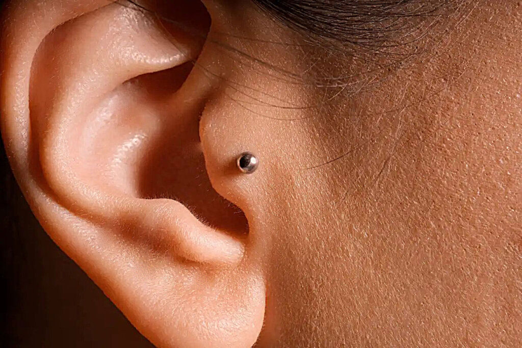 Ear Piercings - Tragus Piercing