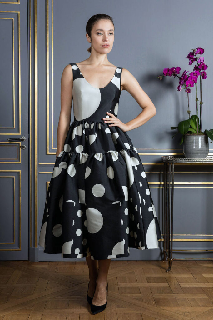 Polka dot pouf dress - Pouf Dress