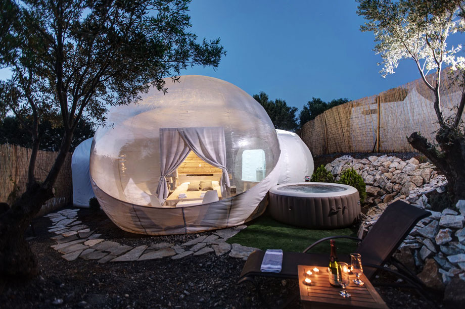 Glamping Tents - Luxury Camping- The Bubble Tent