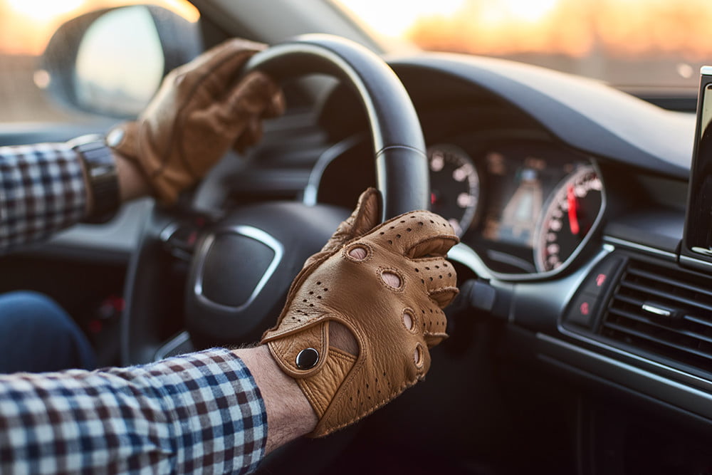 The Best Driving Gloves - Men's Leather Driving Gloves