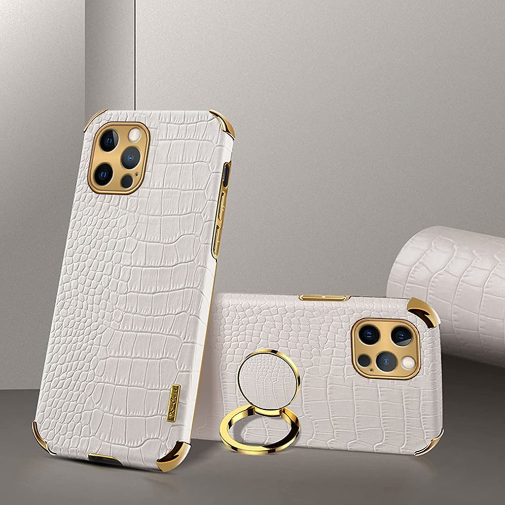 leather phone case - Aowner Luxury Crocodile Phone Case