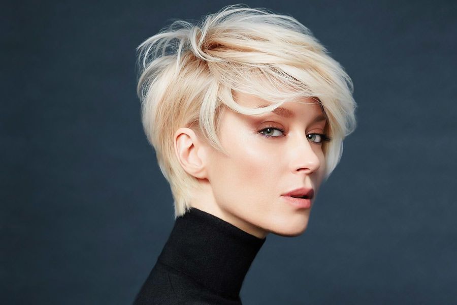 Short Hairstyles for Fine Hair - Layered Pixie Cut