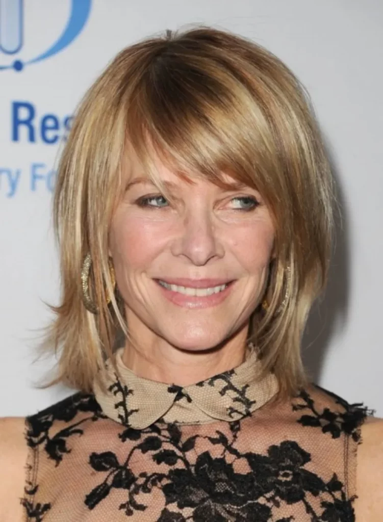 Short Hairstyles for Women over 50 - The Lob
