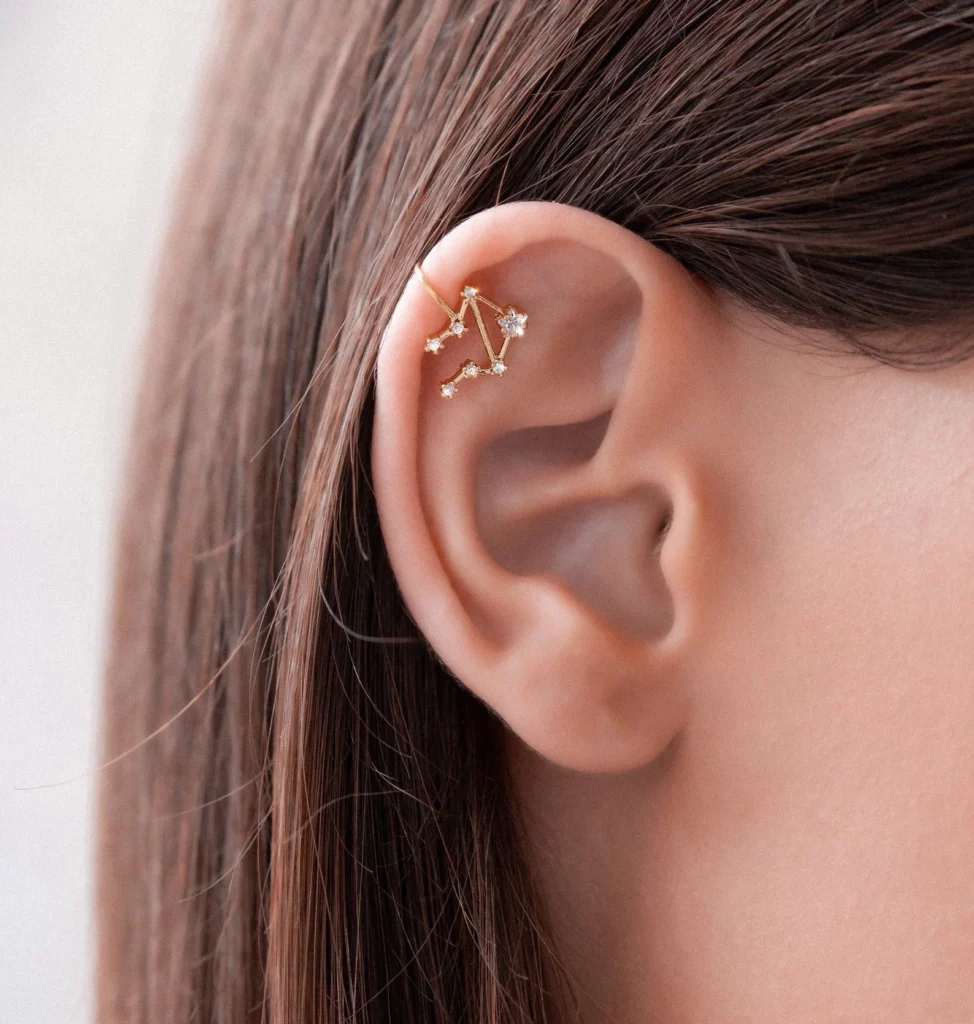 Ear Piercings - Constellation Piercing