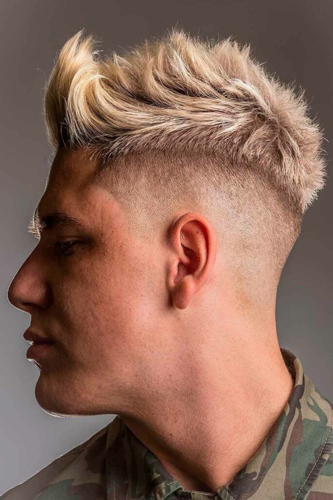 Faux Hawk With Shaved Sides