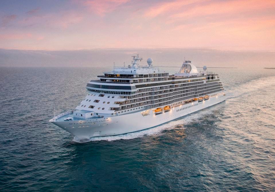 Most luxurious cruise ships - Azamara Journey - Regent Seven Seas Voyager
