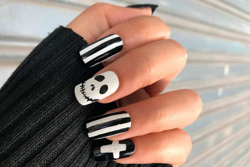 best designs on nails  - Halloween Nail Designs