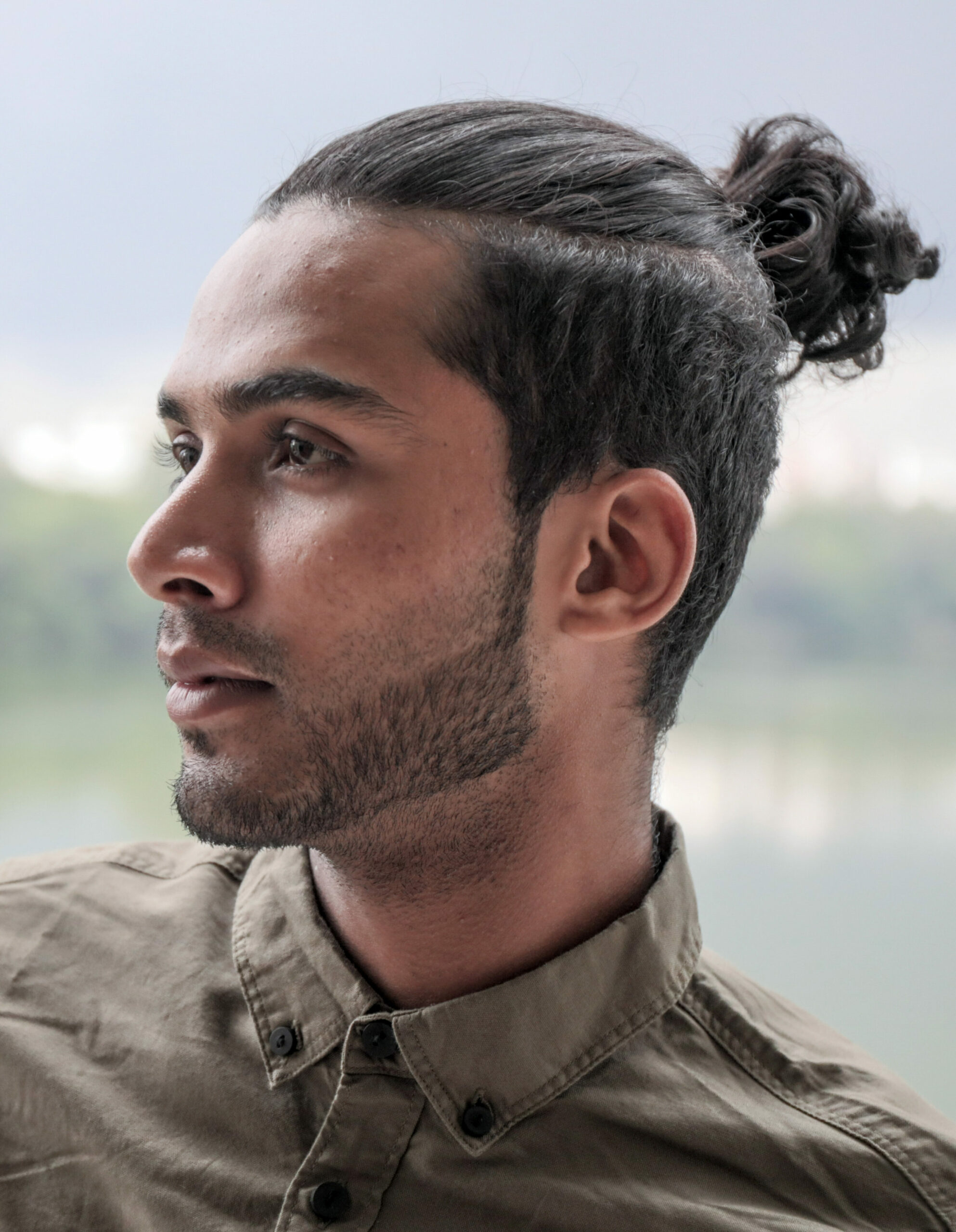 Top Knot Men's Hairstyles