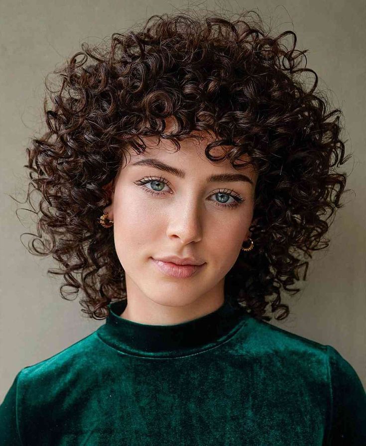Tight Coils with Angled Part - Exploring Different Hairstyles for Curly Hair